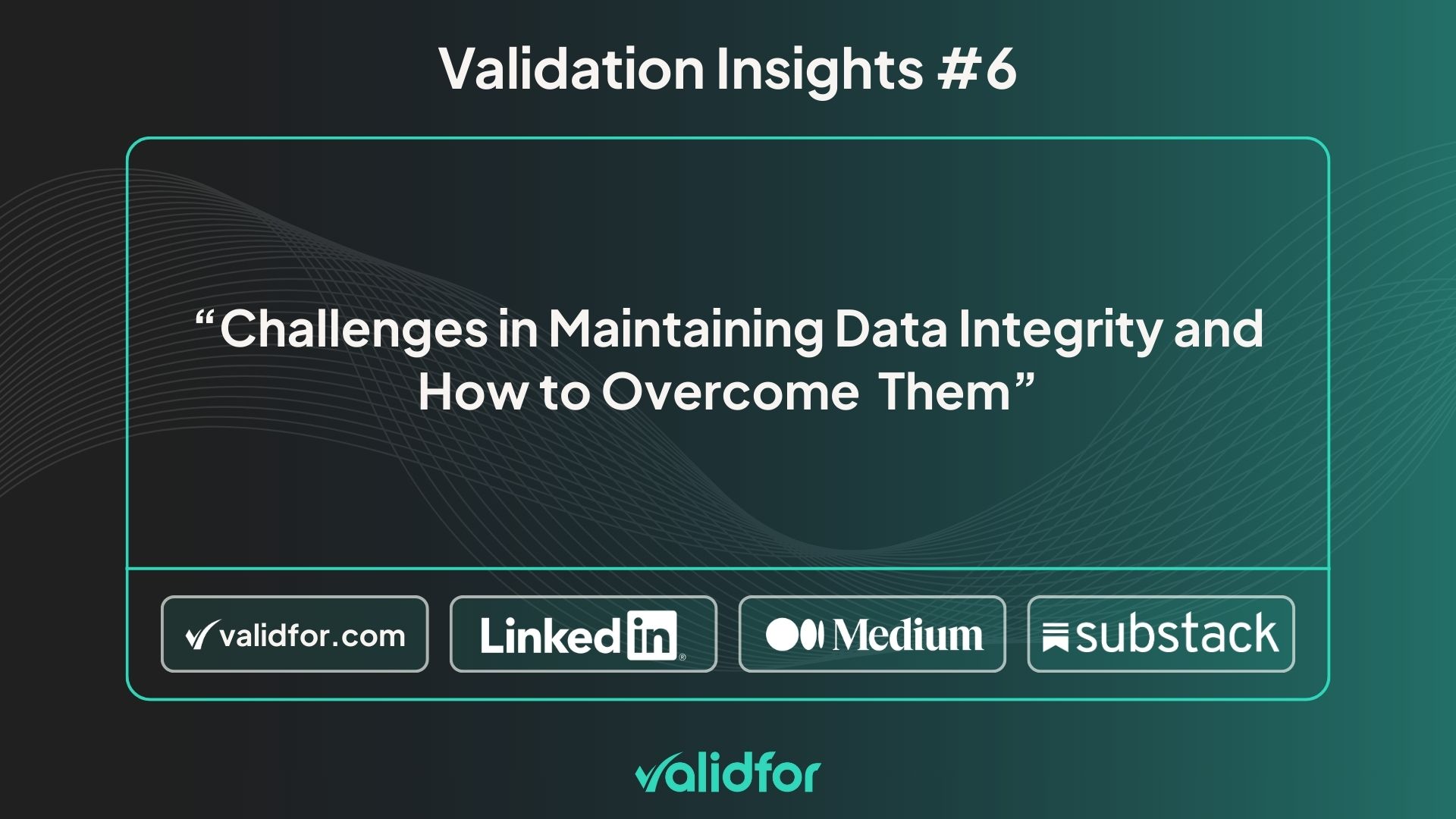 Visual representing regulatory audit readiness