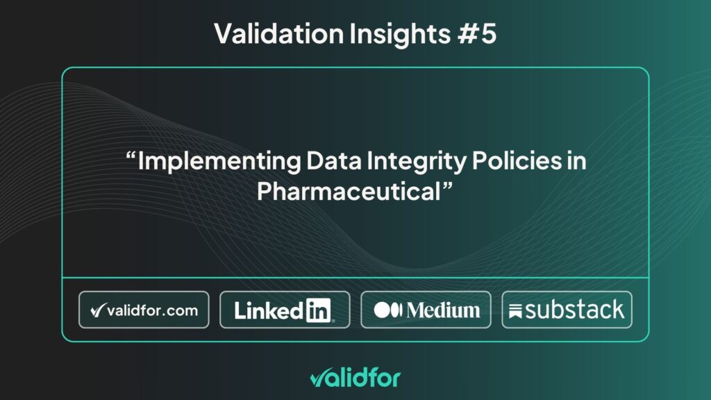 Visual representing GxP compliance processes