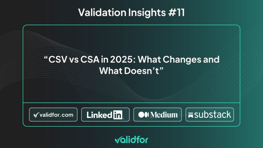 Visual representing quality and regulatory management