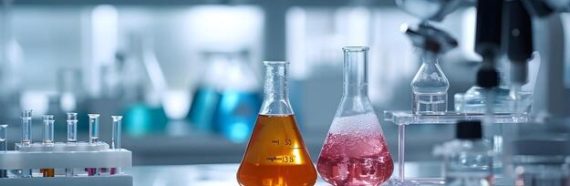 ai-generated-back-to-school-science-lab-excitement-highlight-the-excitement-of-a-science-experiment-in-a-laboratory-setting-background-image-generative-ai-photo